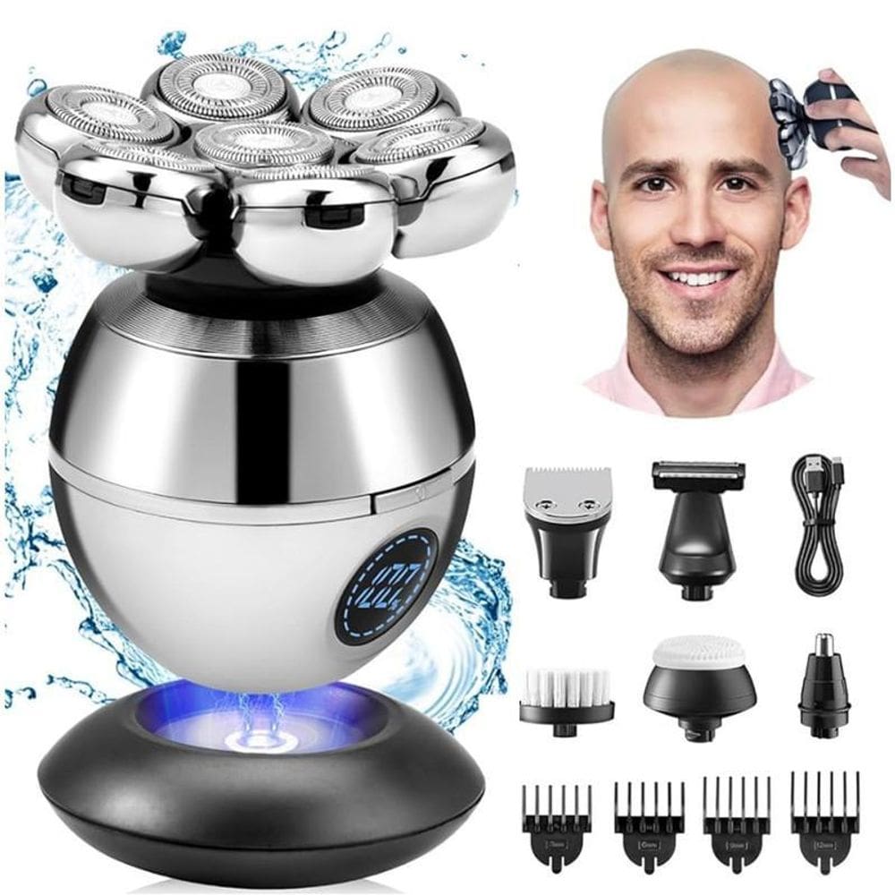 Barbeador Elétrico Portátil Com Desempenho Profissional