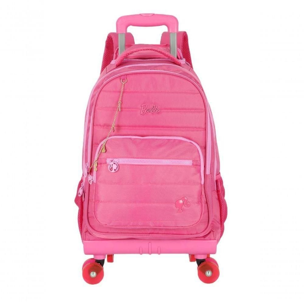 Mochilete Com Carrinho Pink - Unico Pink