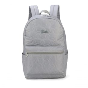 Mochila Poliester Barbie Rose Cinza - Unico Cinza
