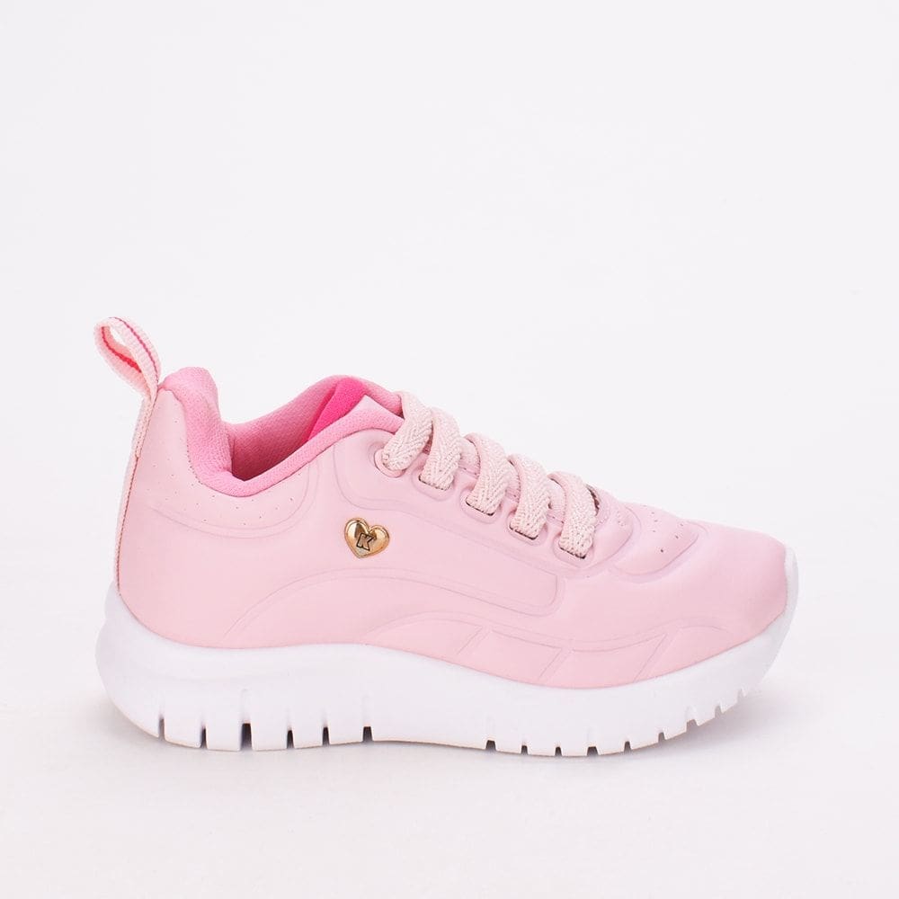 Tênis Infantil Menina Kidy Ultra Flex Calce Fácil Rosa