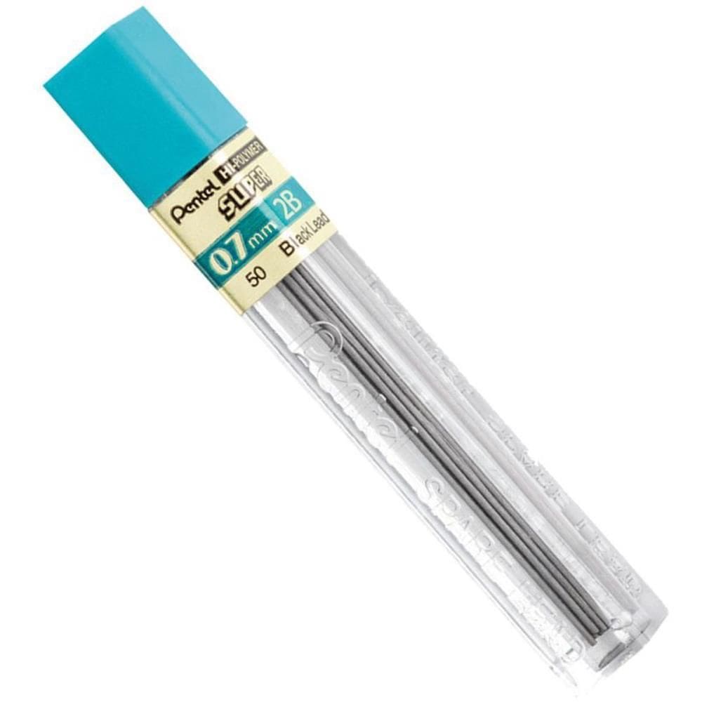 Grafite 0.7mm 2b Hi Polymer Super 12tbx12min - Pentel