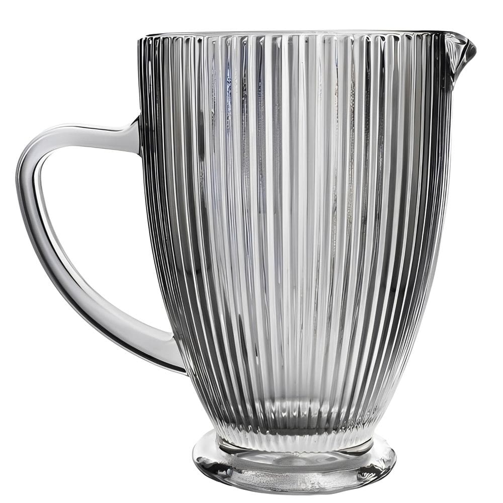 Jarra de Vidro Fumê Versalhes para Água Ou Suco 1370 ml