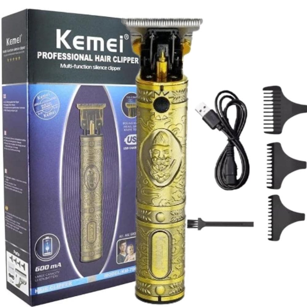 Cortador De Pelos Kmei 1974 Compacto Para Barbearia