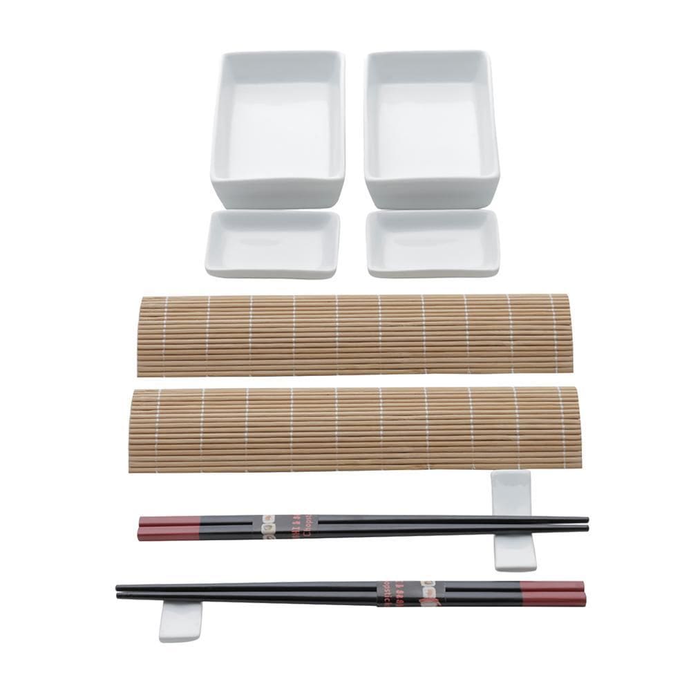 Conjunto 10 Peças para Sushi de Bambu Kyoto - Lyor