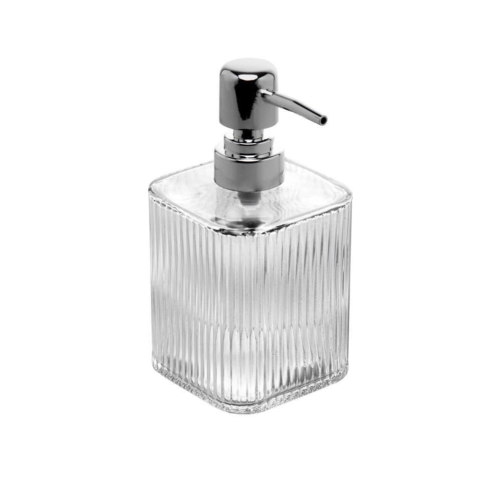 Porta Sabonete Líquido de Vidro Lines 420ml - Lyor