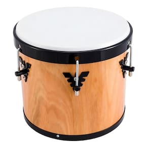 REPIQUE DE MÃO MADEIRA VERNIZ 30 CM x 12" ARO PRETO PHX 909MM MA