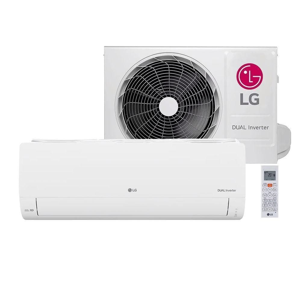 Ar Condicionado LG Dual Inverter Compact +AI 9.000 BTUs Quente/Frio 220V
