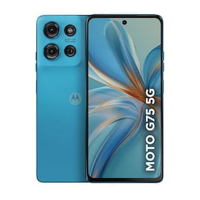Smartphone Moto G75, 256GB, Tela 6.8", Câmera Traseira 50MP + 8MP, Azul, MOTOROLA MOTOROLA