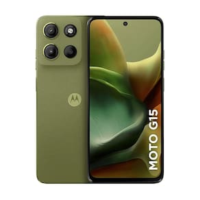 Smartphone Moto G15, 256GB, Tela 6.7", Câmera Traseira 50MP + 5MP, Verde, MOTOROLA  MOTOROLA