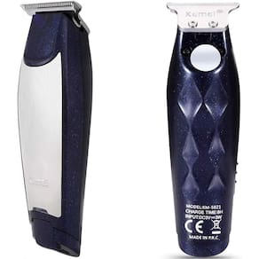 maquina de acabamento profissional kemei km5021