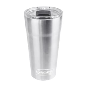 Copo Térmico 600ml p/ Bebidas Quentes Geladas Coleman Inox