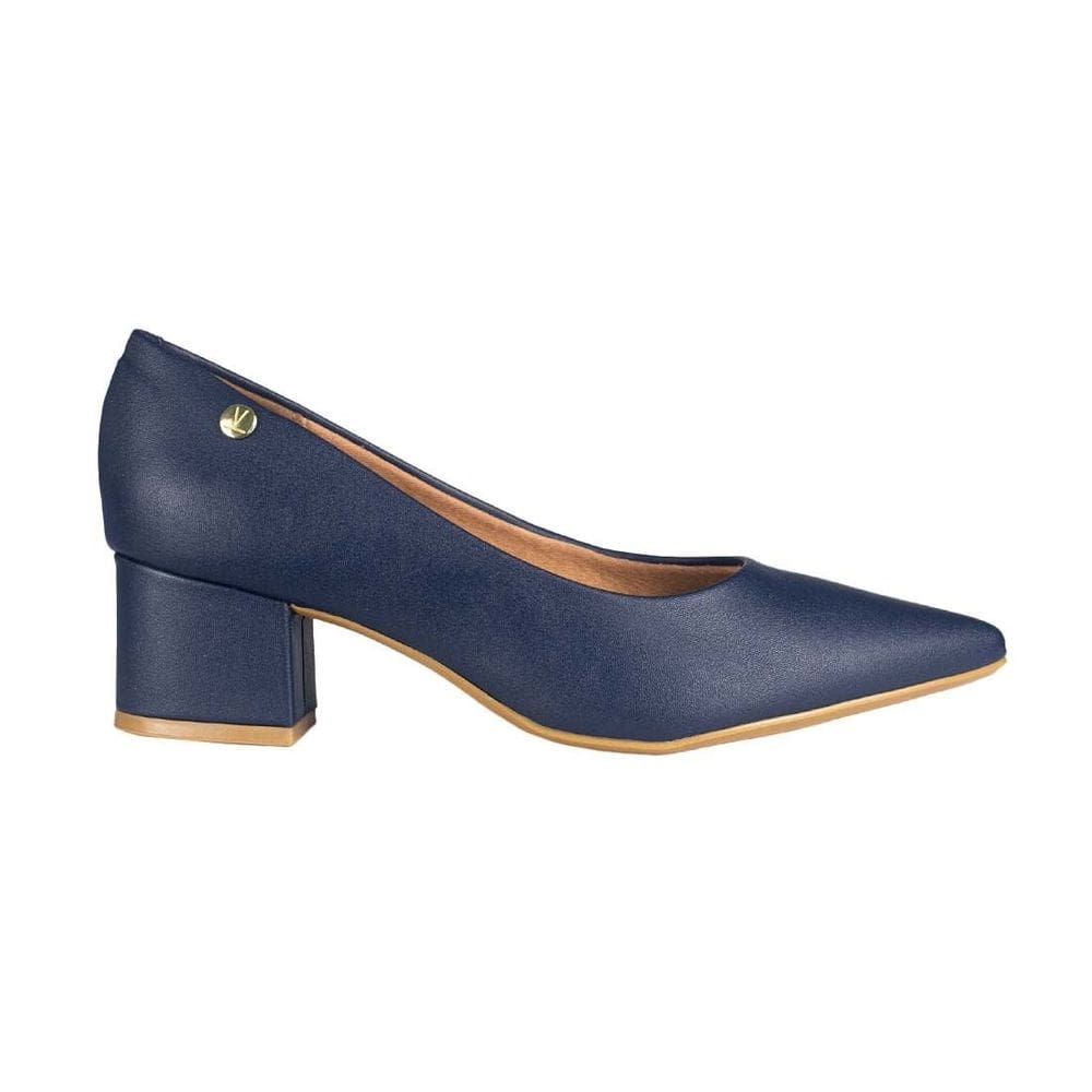 Sapato Scarpin Vizzano Bico Fino Salto Bloco