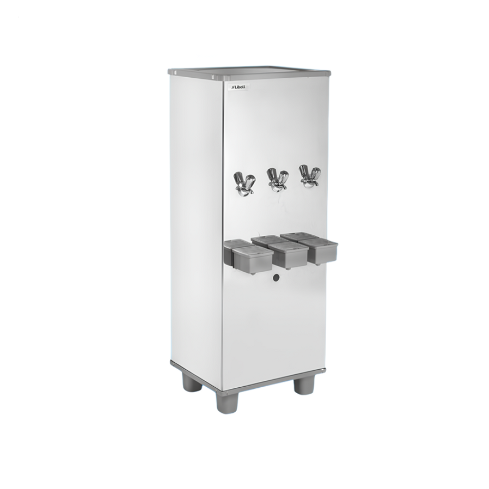 Bebedouro Purificador Industrial de Coluna Inox 50L LIC050 Libell 127v