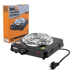 Fogareiro Elétrico Preto 220V - 1 BOCA com Inmetro BFH2950 BESTFER