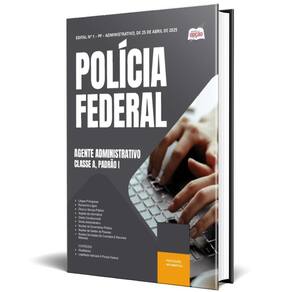 Apostila Polícia Federal Pf 2025 Agente Administrativo