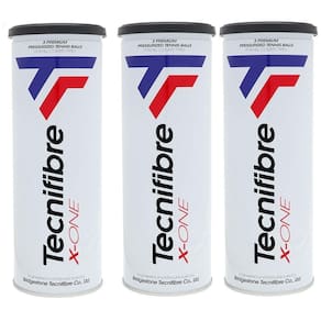 Bola Tênis Tecnifibre X One 3 Tubos Com 3 Bolas Perfornance