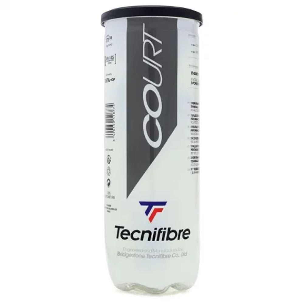 Kit Bola Tenis C 3 Unidades Tecnifibre Court Performance