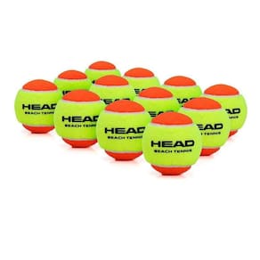 Bola Bolinha Head Beach Tennis Stage 2 Itf Pack 10 Bolas