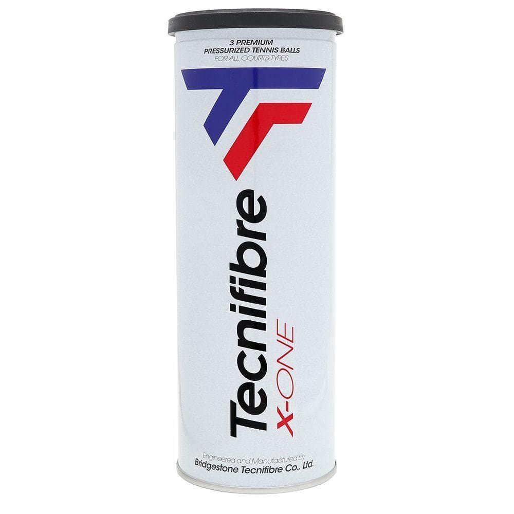 Bola De Tênis Tecnifibre X One Tubo Com 3 Bolas Perfornance
