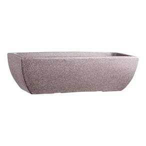 Terrano Vaso Jardineira Tamara Pedra 80Cm