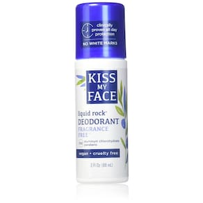 Desodorante Kiss My Face Natural Liquid Rock, sem perfume, 88 ml