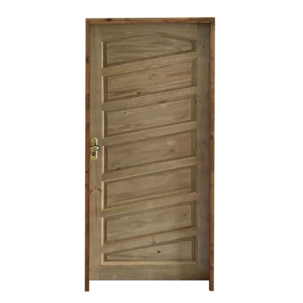 Porta Mirabela 82 X 2.10 Batente 11cm Fechadura Externa Lado Direito - Rodam