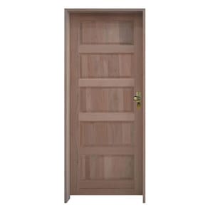 Kit Porta Trento 92 X 2.10 Batente 14 Cm Fechadura Externa Lado Esquerdo - Rodam