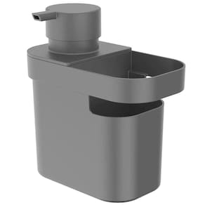 Dispenser De Detergente 650ml Organizador De Pia Porta Detergente E Esponja OU