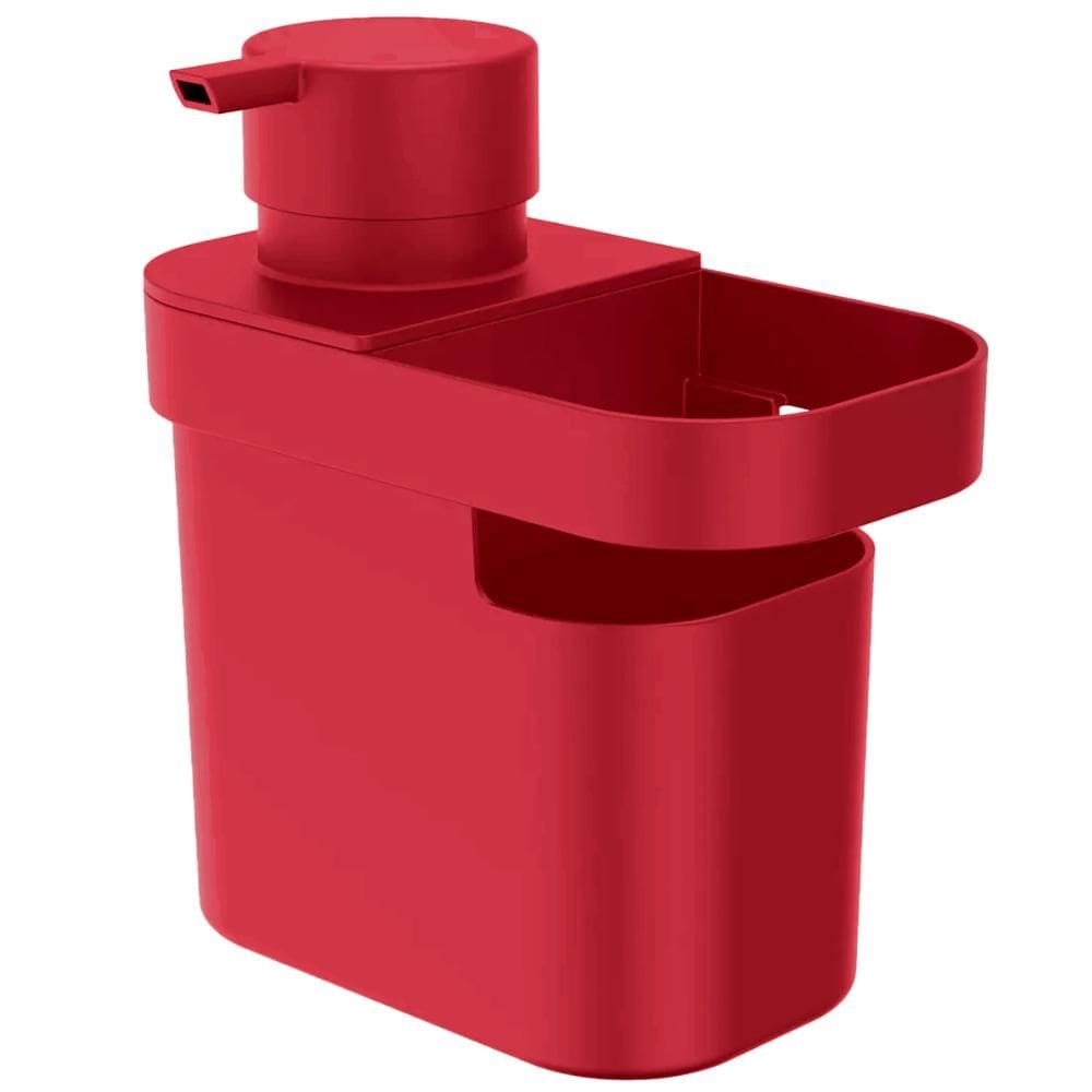Dispenser De Detergente 650ml Organizador De Pia Porta Detergente E Esponja OU