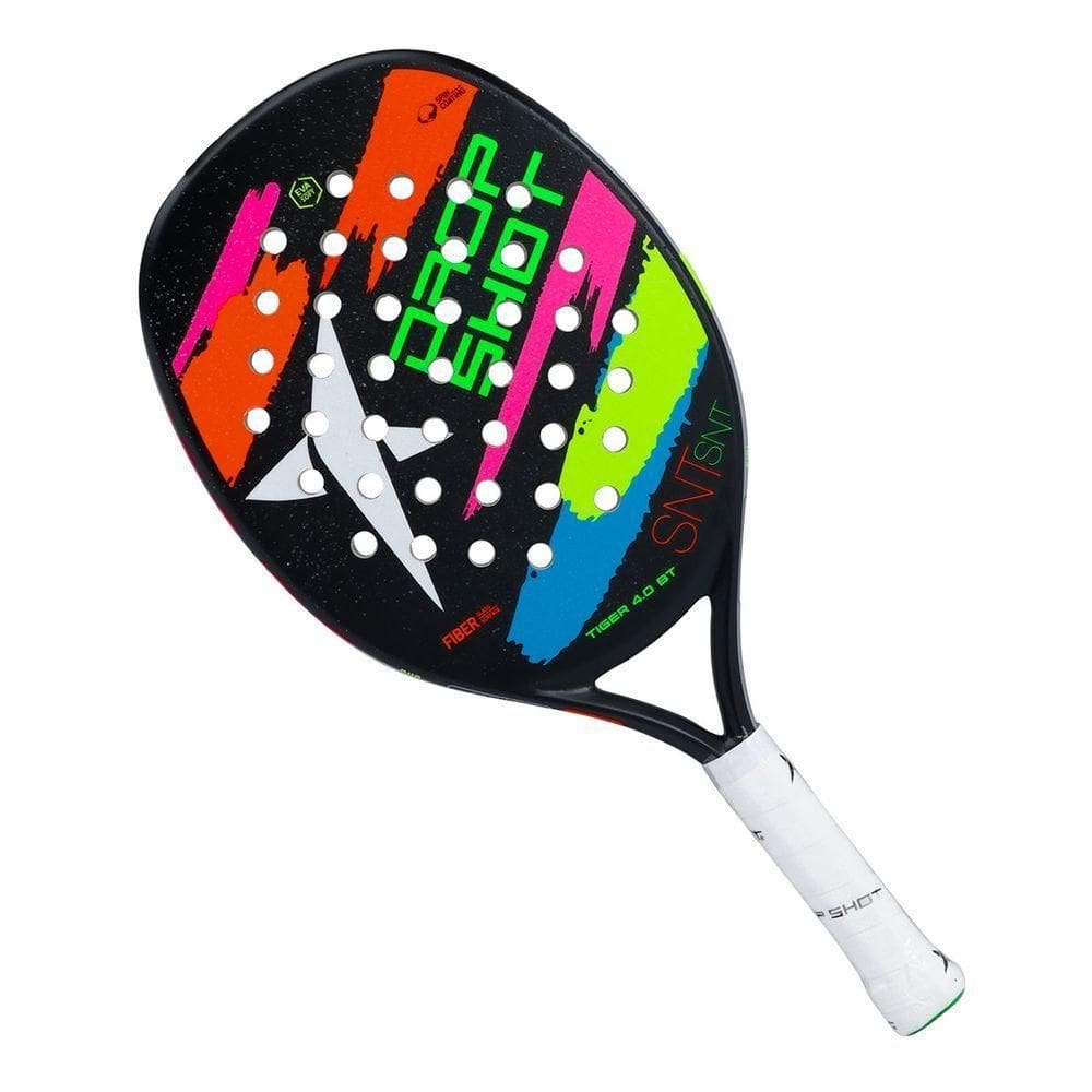 Raquete De Beach Tennis Drop Shot Tiger 4 Iniciante