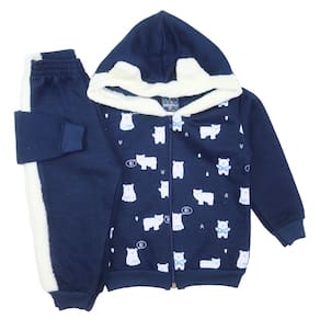 Conjunto Bebê Menino Jaqueta Urso