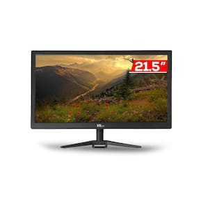 Monitor VX Pro VX215Z 21.5", Full HD, 60Hz, HDMI e VGA, Preto