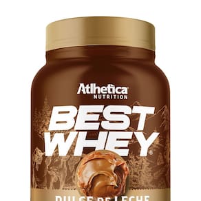 Best Whey Atlhetica Nutrition (900g) Dulce de Leche Premium