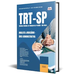 Apostila Trt Sp 2025 Analista Judiciário Área Administrativa