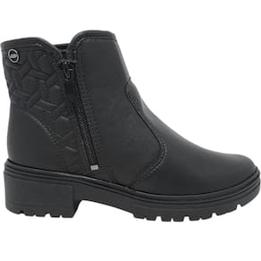 Bota Feminina Casual Dia a Dia Passeio Trabalho Calce Fácil Cano Baixo Dakota Da841