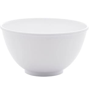 50 Bowls 12x6,5cm Cumbucas Brancas Melamina Restaurante Tigelas Frutas Sobremesas Cereais
