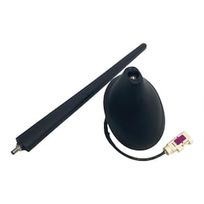 Kit Antena De Teto + Base Antena Fiat Nova Strada