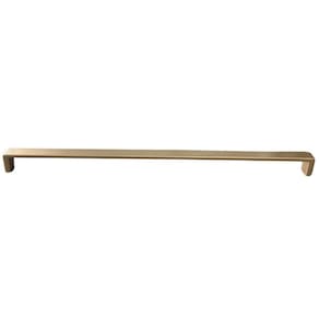 Puxador para Móveis Alça Dourado 358mm Piauí Torralba Gavetas Armários Guarda-Roupas