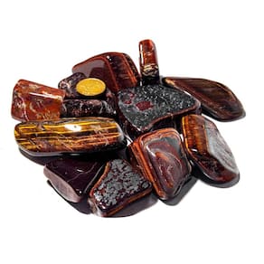 500g Olho de Tigre Indiano Rolado G 30 a 45mm Classe B