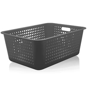 Caixa Organizadora Maxi Grande Organize Cesto Plástico 40l