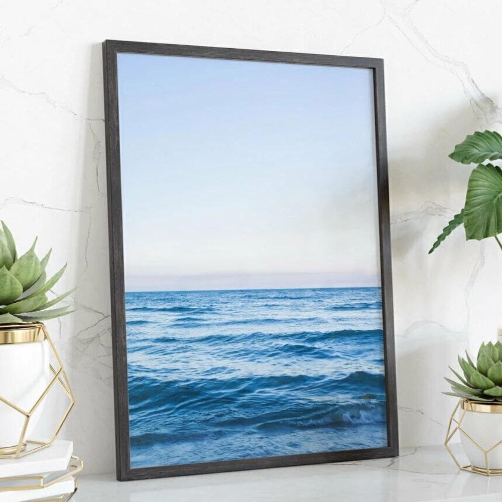 Quadro Decorativo Blue Ocean 24X18Cm