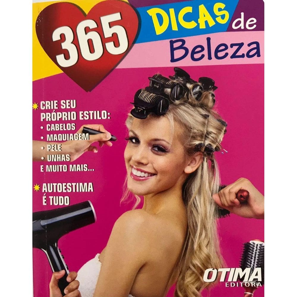 Livro: 365 Dicas De Beleza  Novo, Lacrado