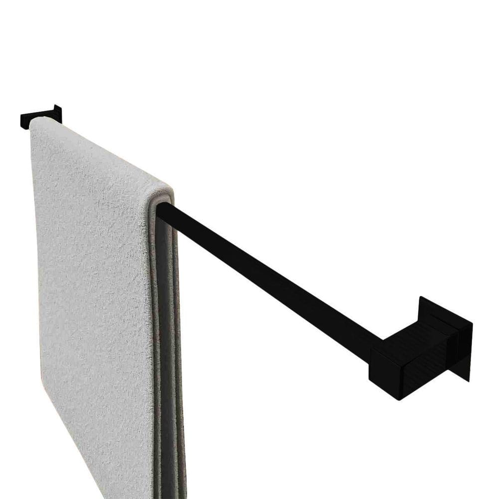 Porta Toalha Inox 50Cm Aço Inox 304 Polido Ou Preto Fosco