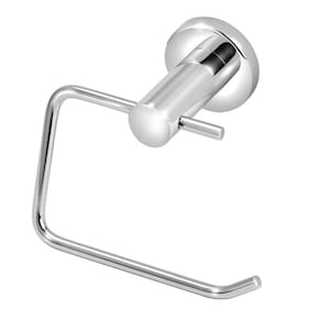 Porta Papel Higiênico Papeleira Metal Luxo Cromado