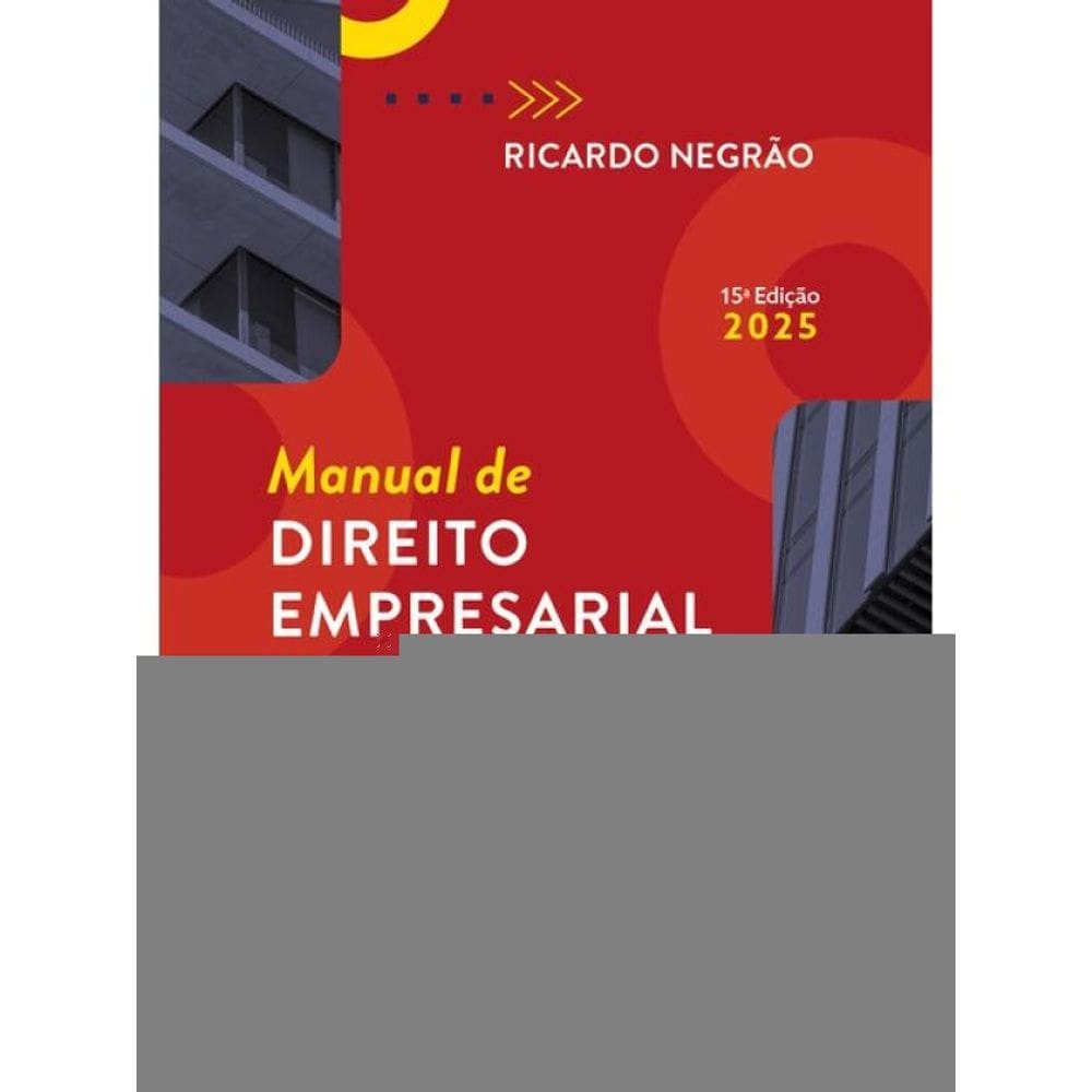 Manual De Direito Empresarial - 2025