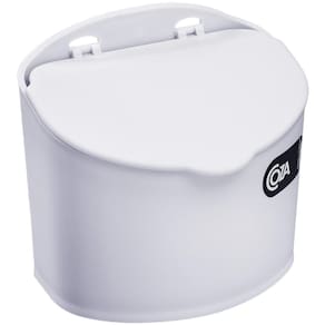 Saleiro Plástico Com Tampa Cozinha 500G Coza Cozinha Parede