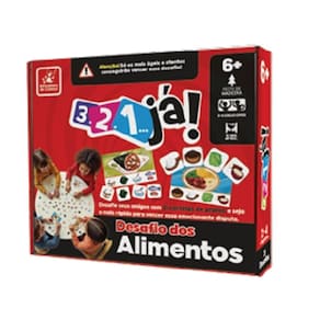 Jogo 3 2 1 Já Desafio Dos Alimentos