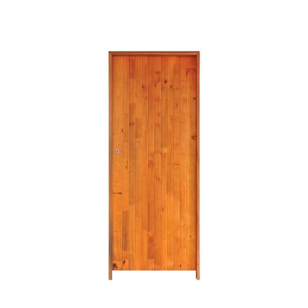 Kit Porta Calha Comum Com Emenda 60 X 180 Batente Ecológico 9cm Lado Direito - Rodam