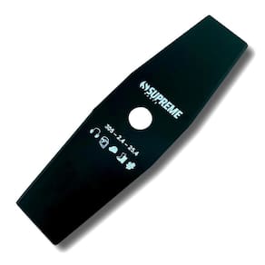 Faca Lâmina 2 Pontas Roçadeira 305mm Furo 1" 25,4mm Esp 2,4mm