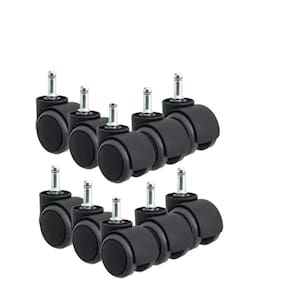 Rodízios Super Reforçados Para Cadeira - Kit Com 10 Peças